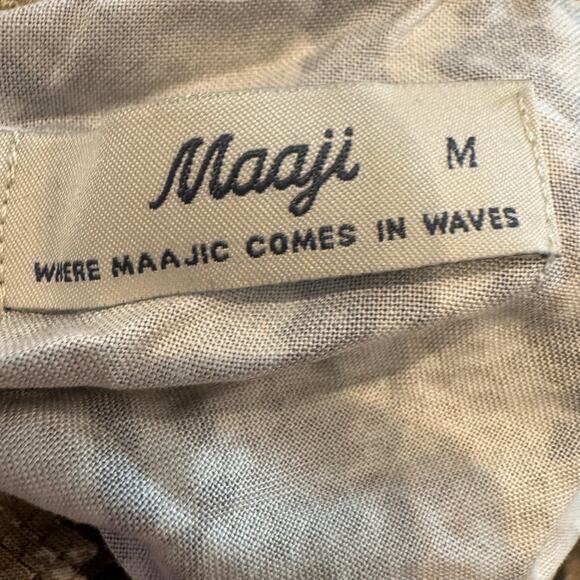 Maaji Women's Intimate Paythn Print Shirt Pajama Set Size Medium NWT - Picture 5 of 11